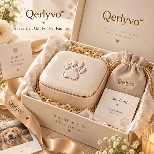 Ceramic Paw Keepsake Box