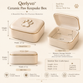 Ceramic Paw Keepsake Box