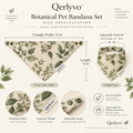 Botanical Pet Bandana Set