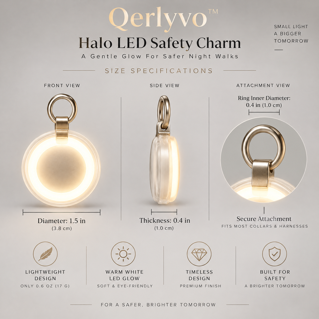 Halo LED Safety Charm