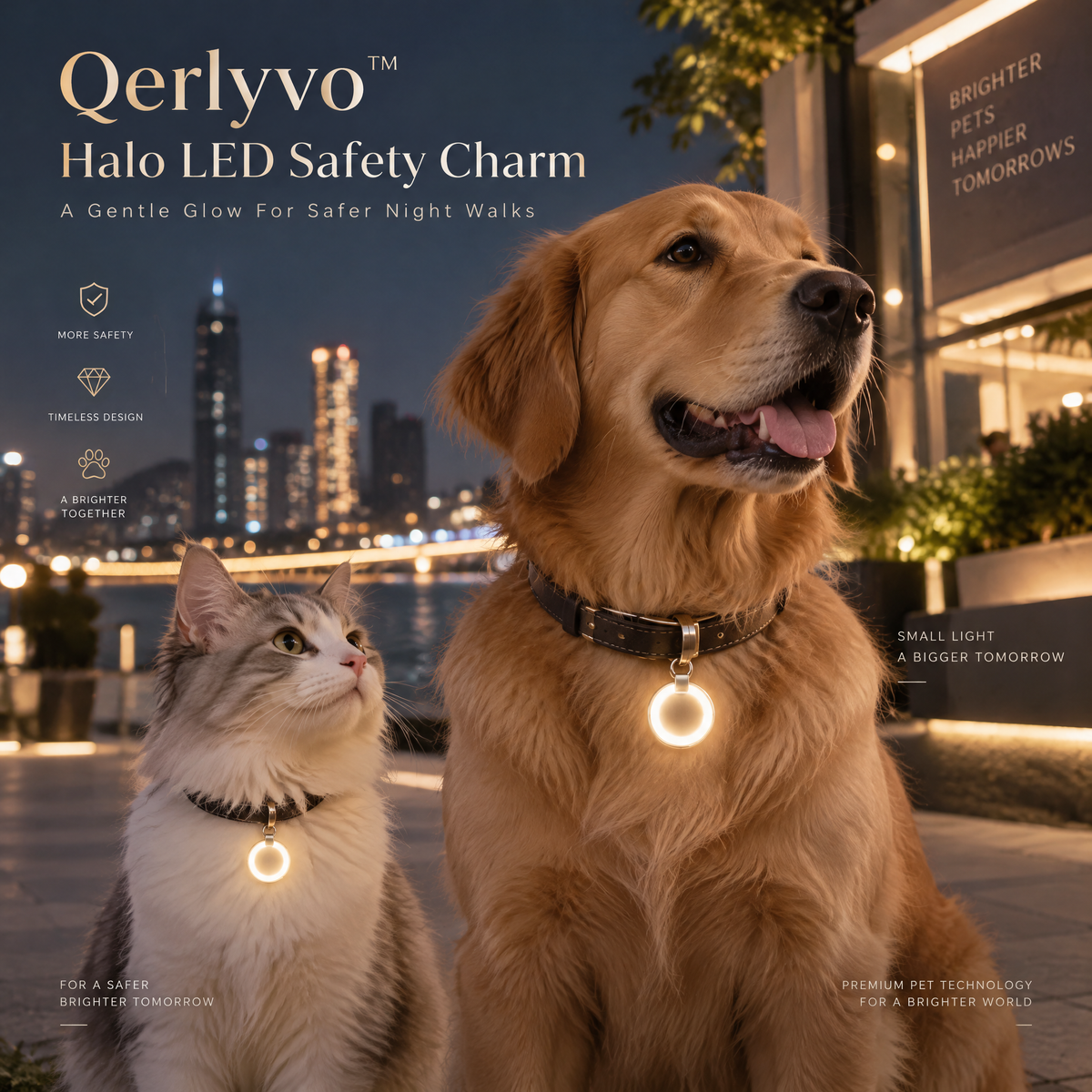 Halo LED Safety Charm