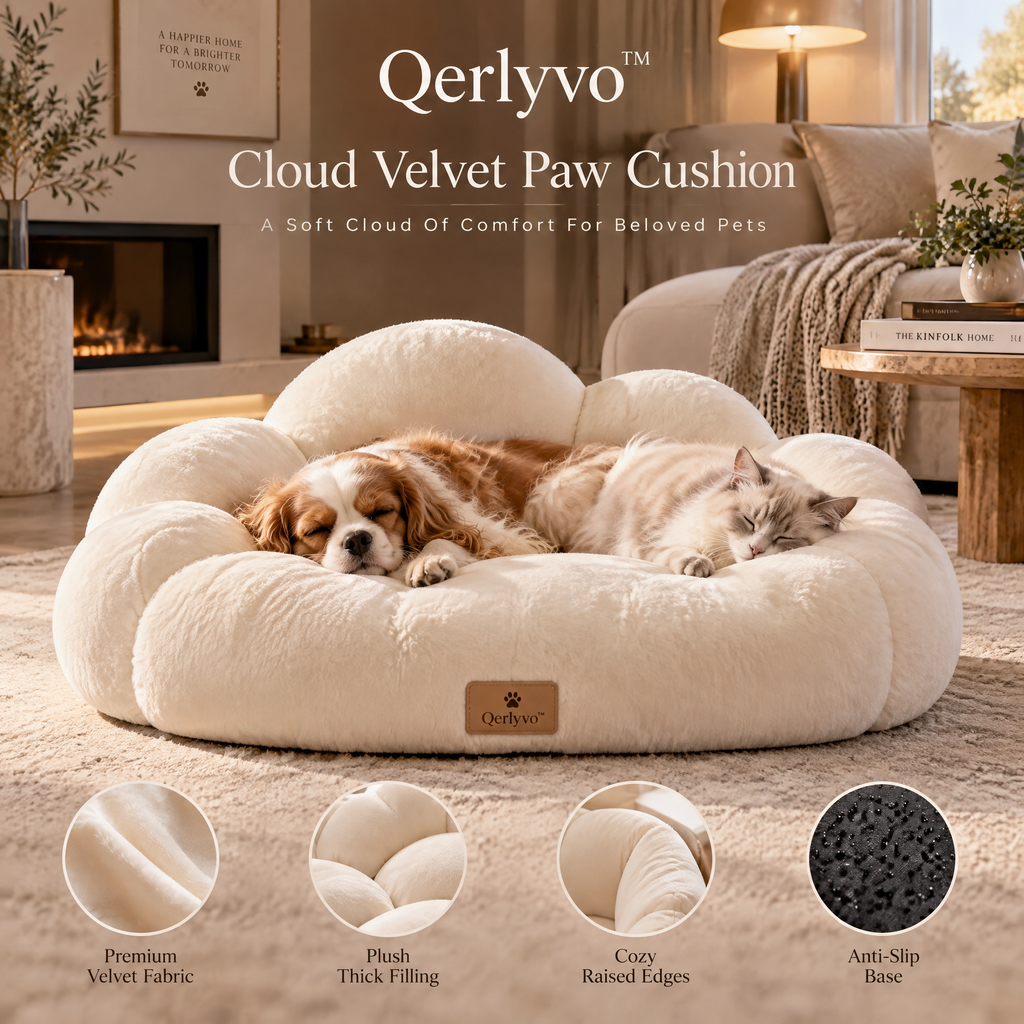 Cloud Velvet Paw Cushion