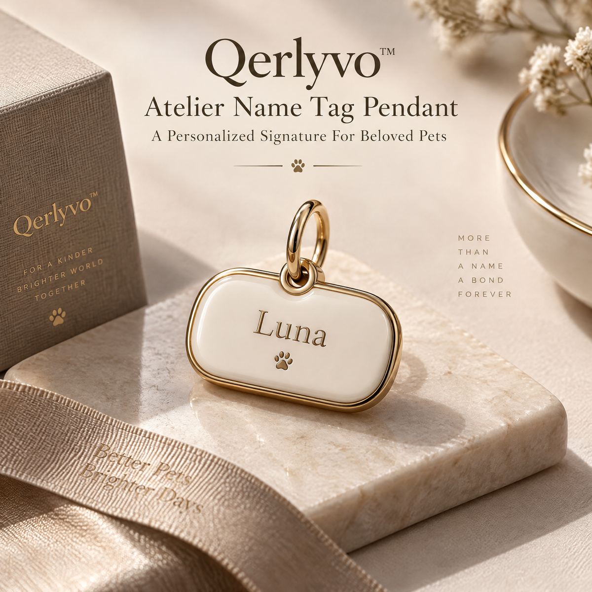 Atelier Name Tag Pendant