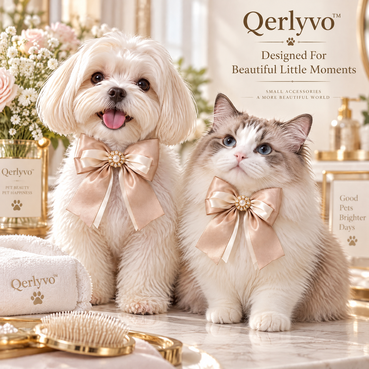 Silk Ribbon Grooming Bow