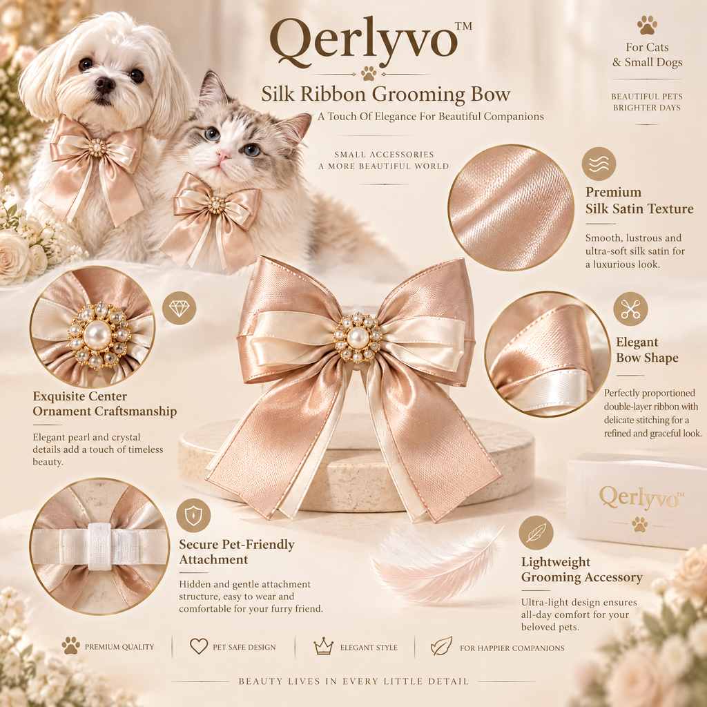 Silk Ribbon Grooming Bow