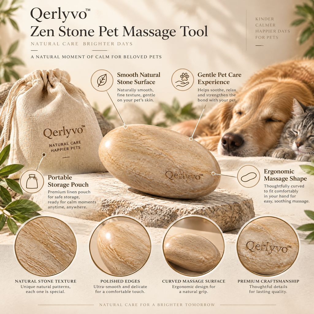 Zen Stone Pet Massage Tool